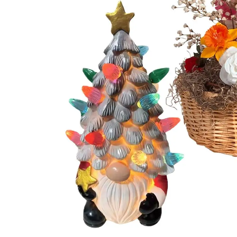 Ceramic Gnome Christmas Tree Christmas Tree Lights Faceless Rudolph Doll Ornaments Luminous Christmas Decorations For Tree
Ceramic Gnome Christmas Tree Christmas Tree Lights Faceless Rudolph Doll Ornaments Luminous Christmas Decorations For Tree