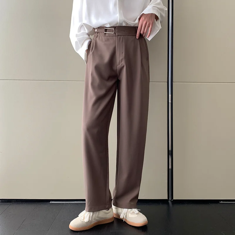 Pants Pants Men Straight Loose Pants Formal Office Trousers Mens Mens Society Dress Korean Apricot/coffee/black Suit Fashion
Pants Pants Men Straight Loose Pants Formal Office Trousers Mens Mens Society Dress Korean Apricot/coffee/black Suit Fashion