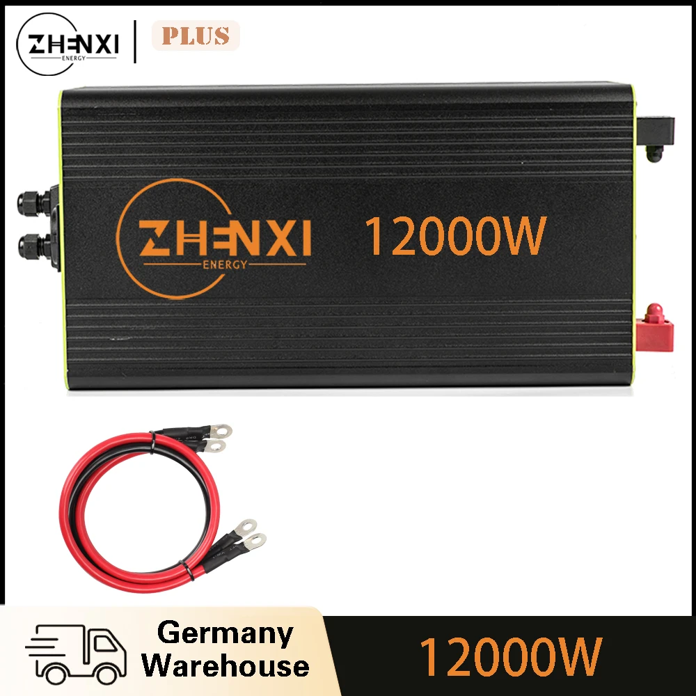 Инвертор немодулированного синусоидального сигнала ZHENXI 12000 Вт, постоянный ток 12/24/48 В в переменный ток 100/110/120/130 в 220/230 В с зарядкой от солнечной системы для RV
Инвертор немодулированного синусоидального сигнала ZHENXI 12000 Вт, постоянный ток 12/24/48 В в переменный ток 100/110/120/130 в 220/230 В с зарядкой от солнечной системы для RV