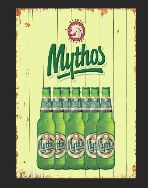 Mythos, греческий пивной паб, бар, мужская пещера, Пляжная металлическая стена, фототабличка, праздник
Mythos, греческий пивной паб, бар, мужская пещера, Пляжная металлическая стена, фототабличка, праздник