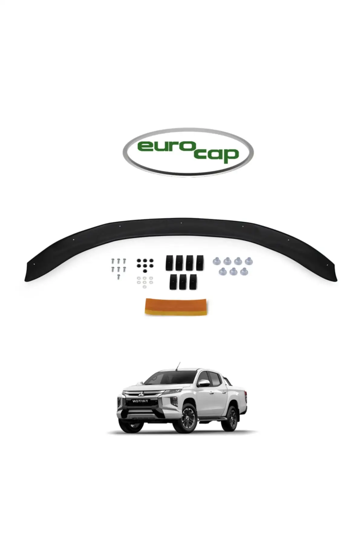 Mitsubishi L200 Front Hood Protection Spoiler 3 mm Acrylic Glossy Black Deflector 2019
Mitsubishi L200 Front Hood Protection Spoiler 3 mm Acrylic Glossy Black Deflector 2019