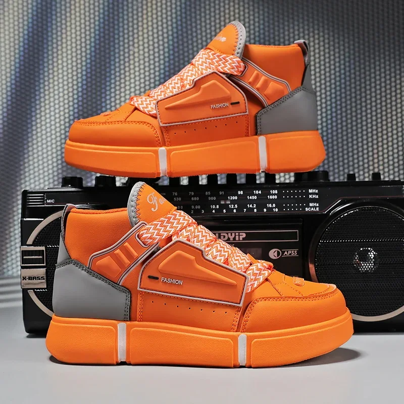 Brand Kids Shoes Fashion Boys High Top Basketball Shoes Lighweight Sport Shoes Kids Sport Tennis Shoes Soft Bottom Running Shoes
Brand Kids Shoes Fashion Boys High Top Basketball Shoes Lighweight Sport Shoes Kids Sport Tennis Shoes Soft Bottom Running Shoes