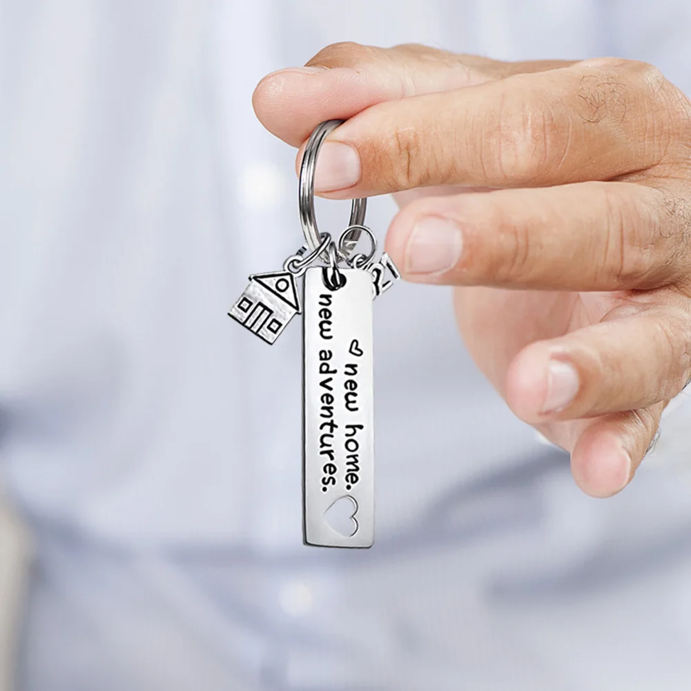 New Home Adventures Stainless Steel Keychain 2021 Housewarming Metal Jewelry Housewarming Gifts for Couples Keychain
New Home Adventures Stainless Steel Keychain 2021 Housewarming Metal Jewelry Housewarming Gifts for Couples Keychain