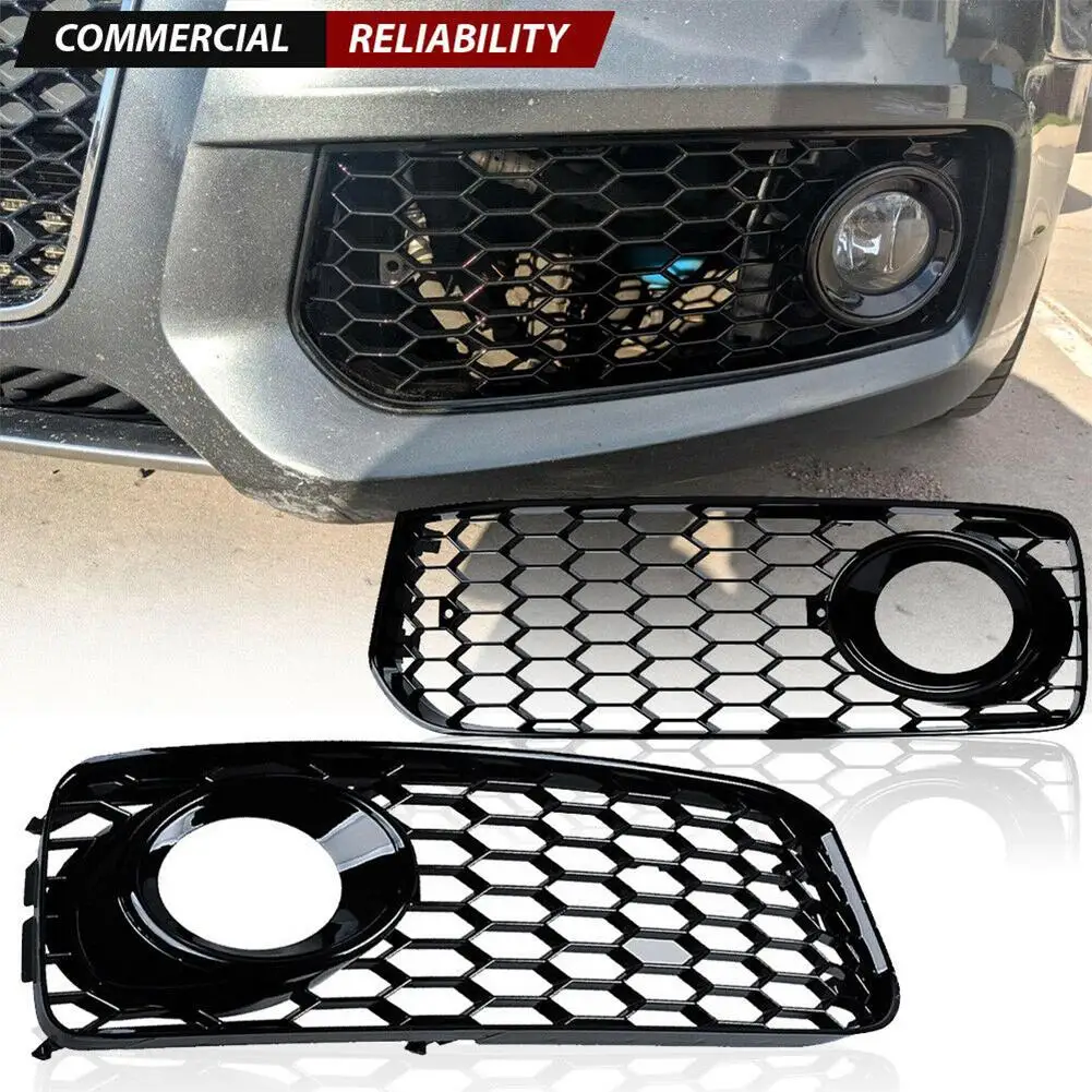 2 Pcs Black Lower Mesh Fog Lamp Grille Grill Cover Honeycomb Light Frame Modified Parts Compatible For A5 S5 2008-2011
2 Pcs Black Lower Mesh Fog Lamp Grille Grill Cover Honeycomb Light Frame Modified Parts Compatible For A5 S5 2008-2011