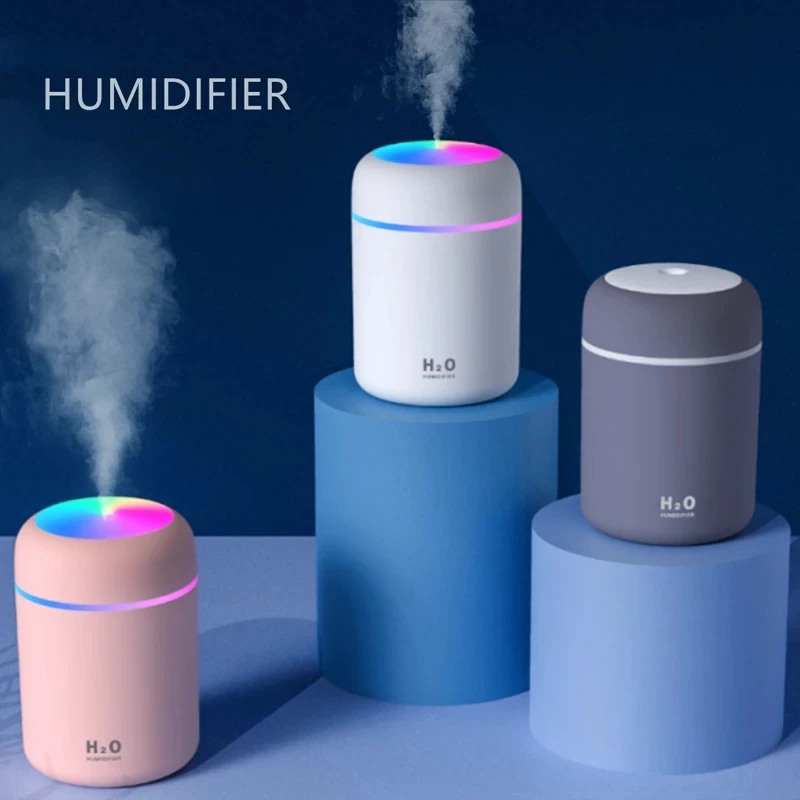 Air Humidifier Portable 300ml Electric Aroma Essential Oil Diffuser USB Cool Mist Sprayer With Colorful Night Light For Home Car
Air Humidifier Portable 300ml Electric Aroma Essential Oil Diffuser USB Cool Mist Sprayer With Colorful Night Light For Home Car