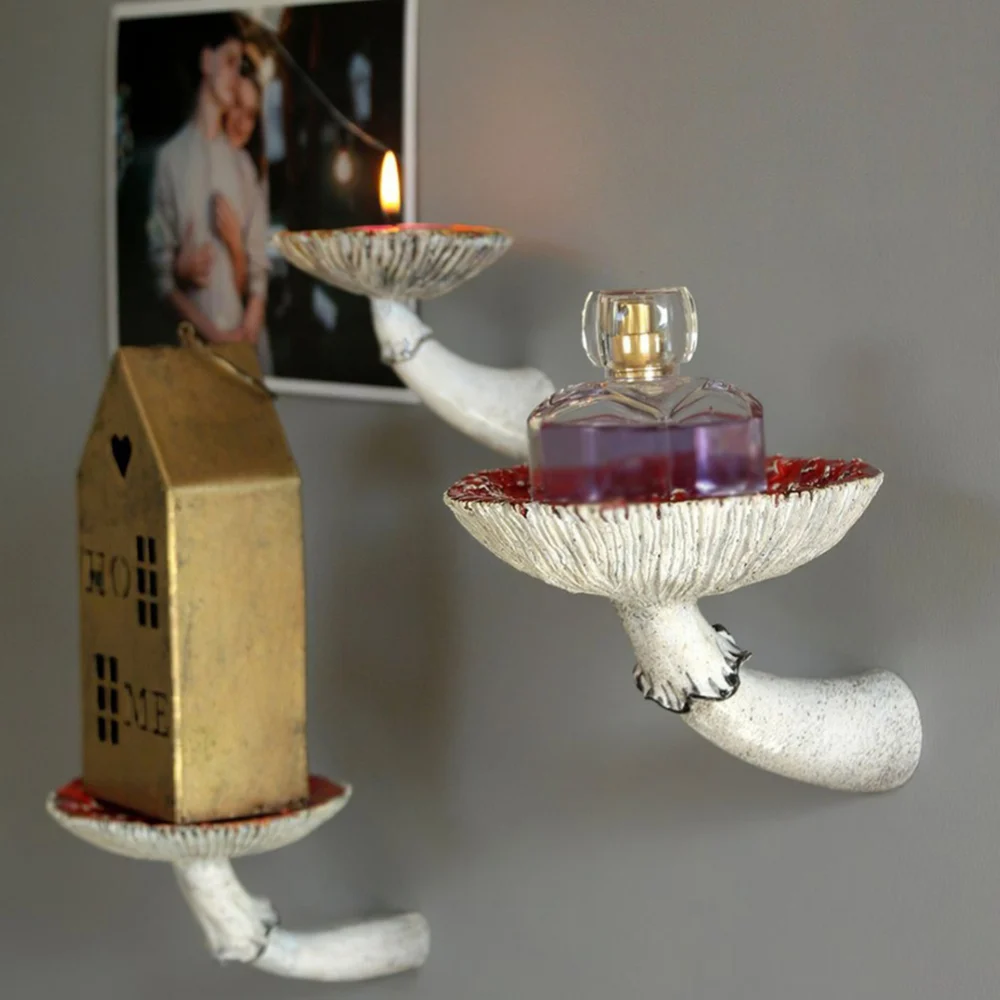 Mushroom Hanging Shelf Frame Amanita Mushroom Shape Wall Hanging Shelf Decorative Shelves Storage Rack Home Decoration
Mushroom Hanging Shelf Frame Amanita Mushroom Shape Wall Hanging Shelf Decorative Shelves Storage Rack Home Decoration