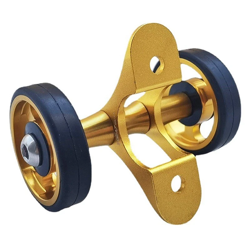 PODAY Superlight Bicycle Easywheel Aluminum Alloy For Brompton Mudguard Rollers Wheels Easy Install Double Wheel
PODAY Superlight Bicycle Easywheel Aluminum Alloy For Brompton Mudguard Rollers Wheels Easy Install Double Wheel