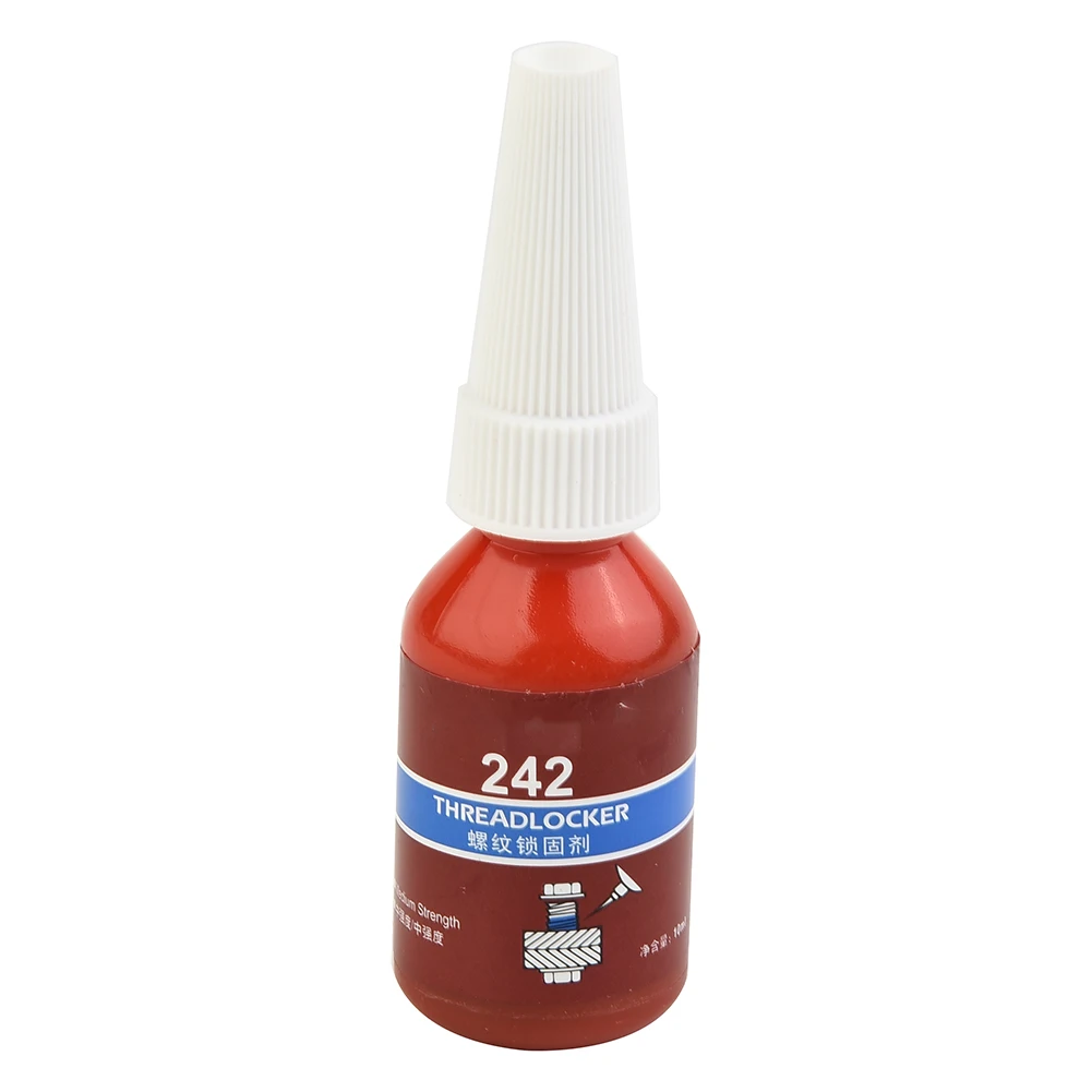 2Pcs 10ml Threadlocker Metal Sealing Anaerobic Glue Adhesive Screw Fastening 242 For M6-M20 Thread Locking Removal Tool
2Pcs 10ml Threadlocker Metal Sealing Anaerobic Glue Adhesive Screw Fastening 242 For M6-M20 Thread Locking Removal Tool