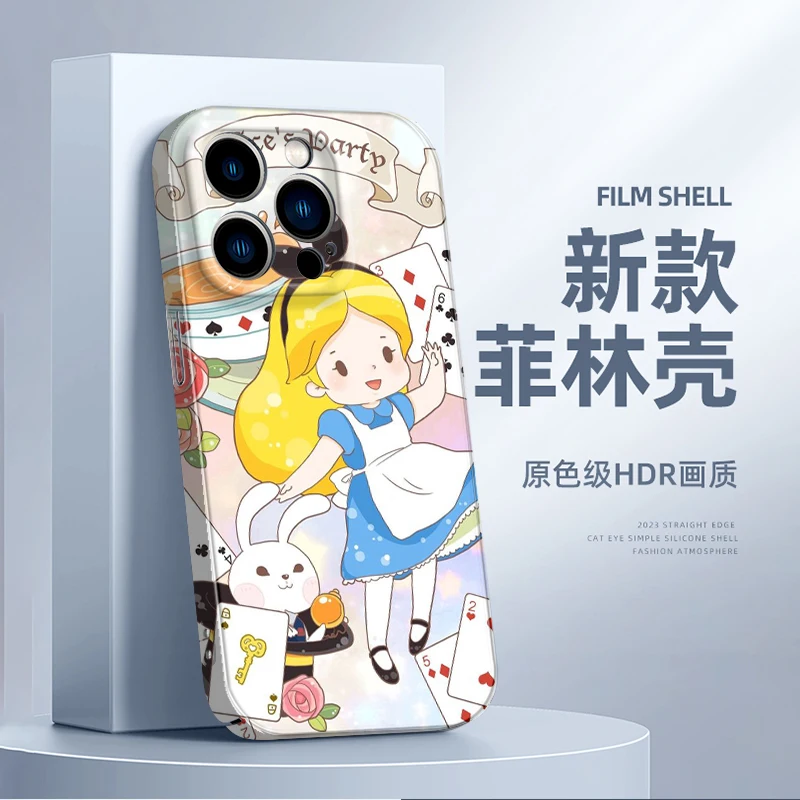 Alice in Wonderland Girl For Apple iPhone 14 13 12 mini 11 8 7 X XR XS MAX Pro Plus Feilin Film Hard Luxury Phone Case Fundas
Alice in Wonderland Girl For Apple iPhone 14 13 12 mini 11 8 7 X XR XS MAX Pro Plus Feilin Film Hard Luxury Phone Case Fundas