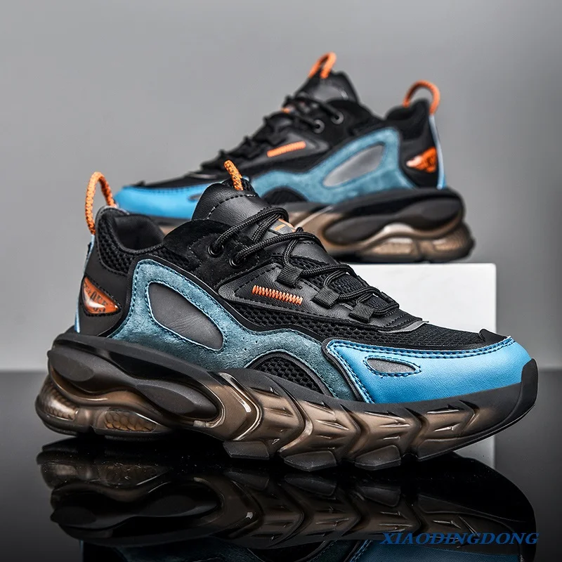 New Fashion High Elastic Comfortable Man Chunky Gym Sneakers Light Breathable Men's Sport Running Shoes Footwear Plus Size 45
New Fashion High Elastic Comfortable Man Chunky Gym Sneakers Light Breathable Men's Sport Running Shoes Footwear Plus Size 45