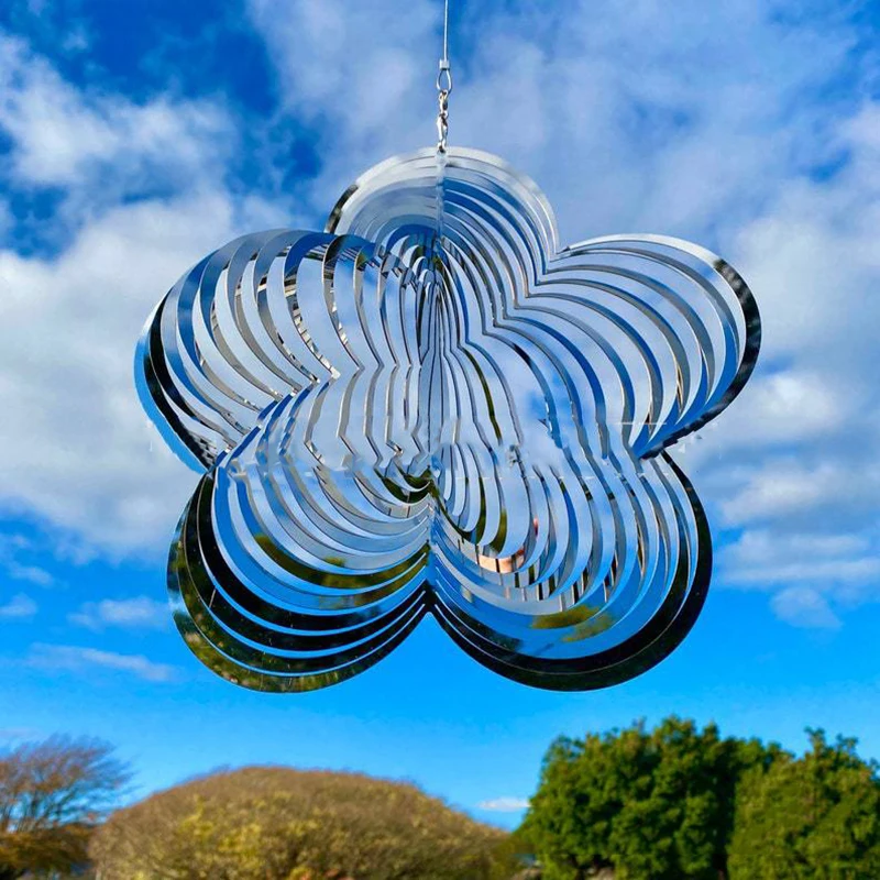 3D вращающиеся садовые ветряные колокольчики, украшение для спальни и улицы, сада, колокольчик-Спиннер, домашний Рождественский Декор, эстет...
3D вращающиеся садовые ветряные колокольчики, украшение для спальни и улицы, сада, колокольчик-Спиннер, домашний Рождественский Декор, эстет...