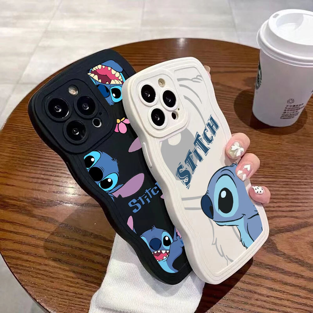 Cute Disney stitch Curly Wave phone Case for iPhone 11 12 13 14 Pro Max 7 8 Plus X XR XS Shockproof Bumper Cover Capa Aesthetic
Cute Disney stitch Curly Wave phone Case for iPhone 11 12 13 14 Pro Max 7 8 Plus X XR XS Shockproof Bumper Cover Capa Aesthetic