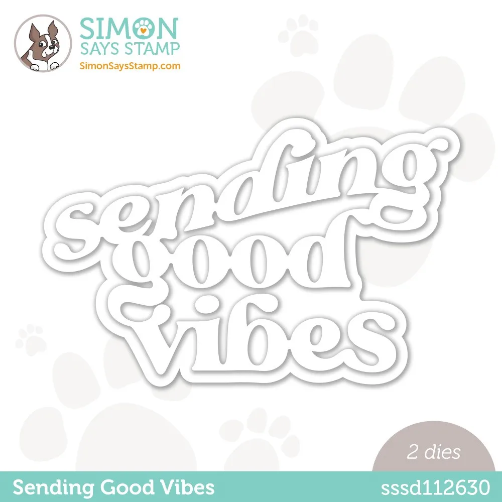 June 2022 New Sending Good Vibes Words Cutting Dies for Scrapbooking Paper Making Without Stamps Embossing Frame Card Craft
June 2022 New Sending Good Vibes Words Cutting Dies for Scrapbooking Paper Making Without Stamps Embossing Frame Card Craft
