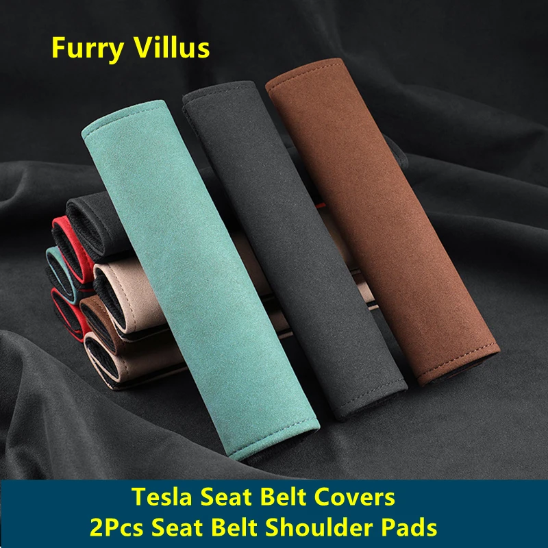 2Pcs Seat Belt Shoulder Pads For Tesla Model 3 Model X Model S Model Y Microfiber Leather Car Logo Shoulder Protection Cover
2Pcs Seat Belt Shoulder Pads For Tesla Model 3 Model X Model S Model Y Microfiber Leather Car Logo Shoulder Protection Cover
