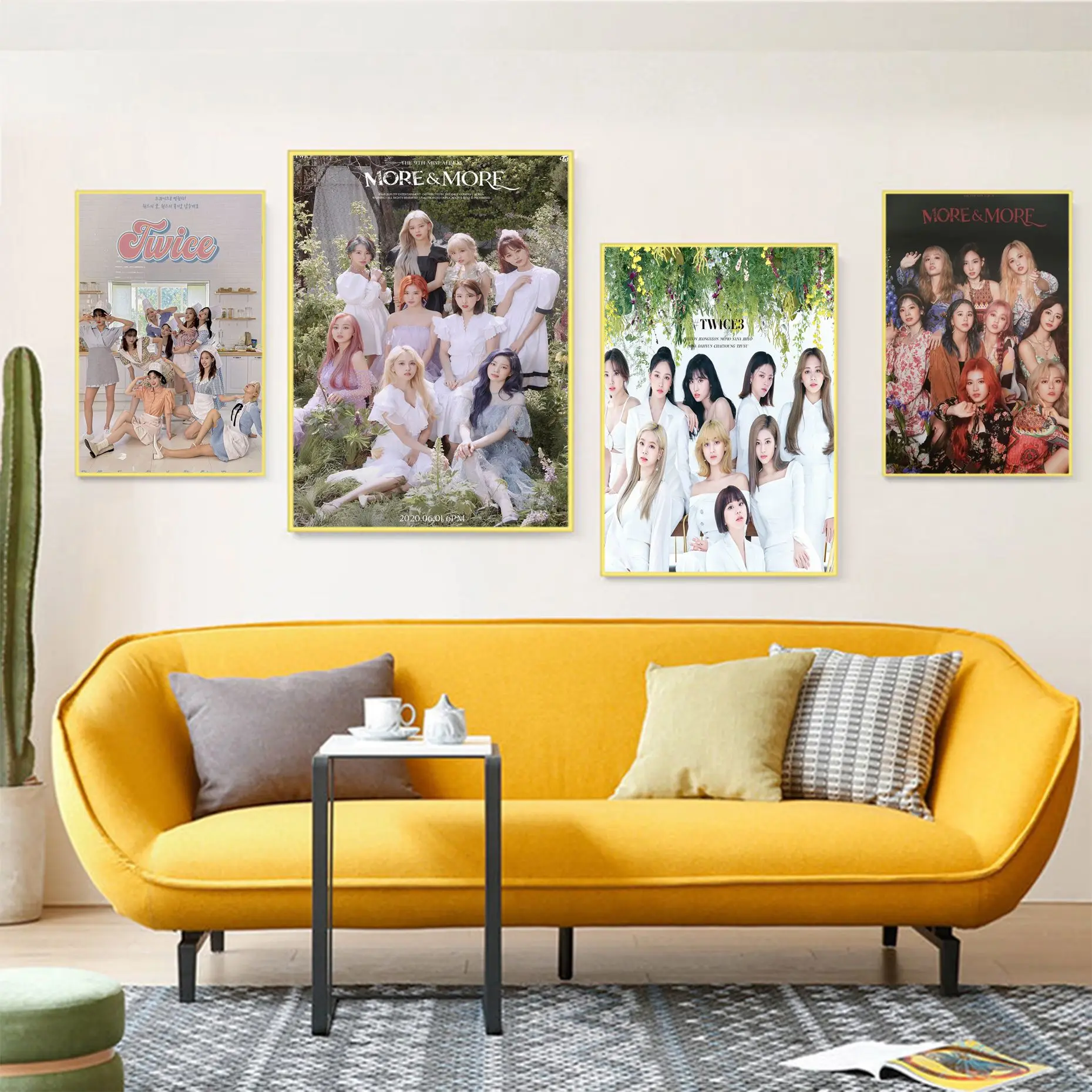 Korean popular star girl group TWICE Poster DIY Sticky Poster Waterproof Paper Sticker Coffee House Bar Home Decor
Korean popular star girl group TWICE Poster DIY Sticky Poster Waterproof Paper Sticker Coffee House Bar Home Decor