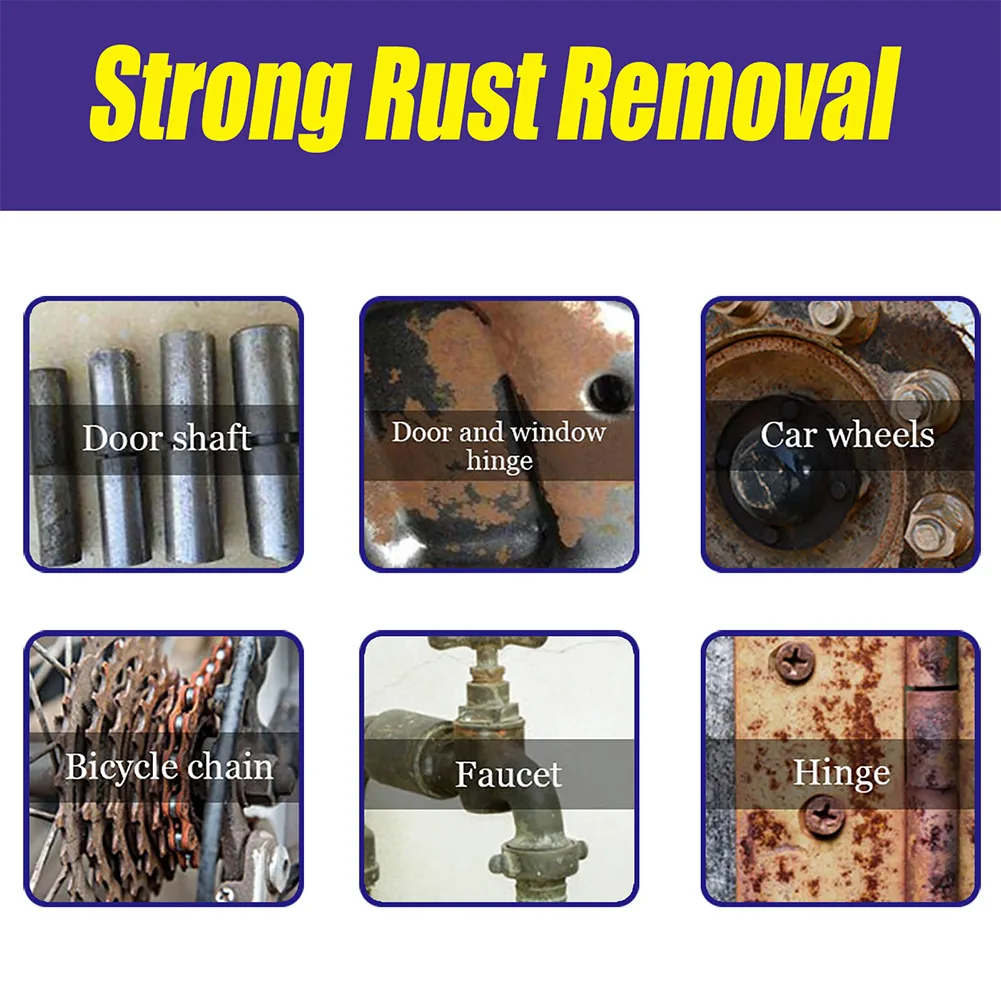 Derusting Spray Car Rust Remover Rusts Inhibitor Rusts Remover Car Maintenance Cleaning Metal Surface Chrome Paint Metal Polish
Derusting Spray Car Rust Remover Rusts Inhibitor Rusts Remover Car Maintenance Cleaning Metal Surface Chrome Paint Metal Polish