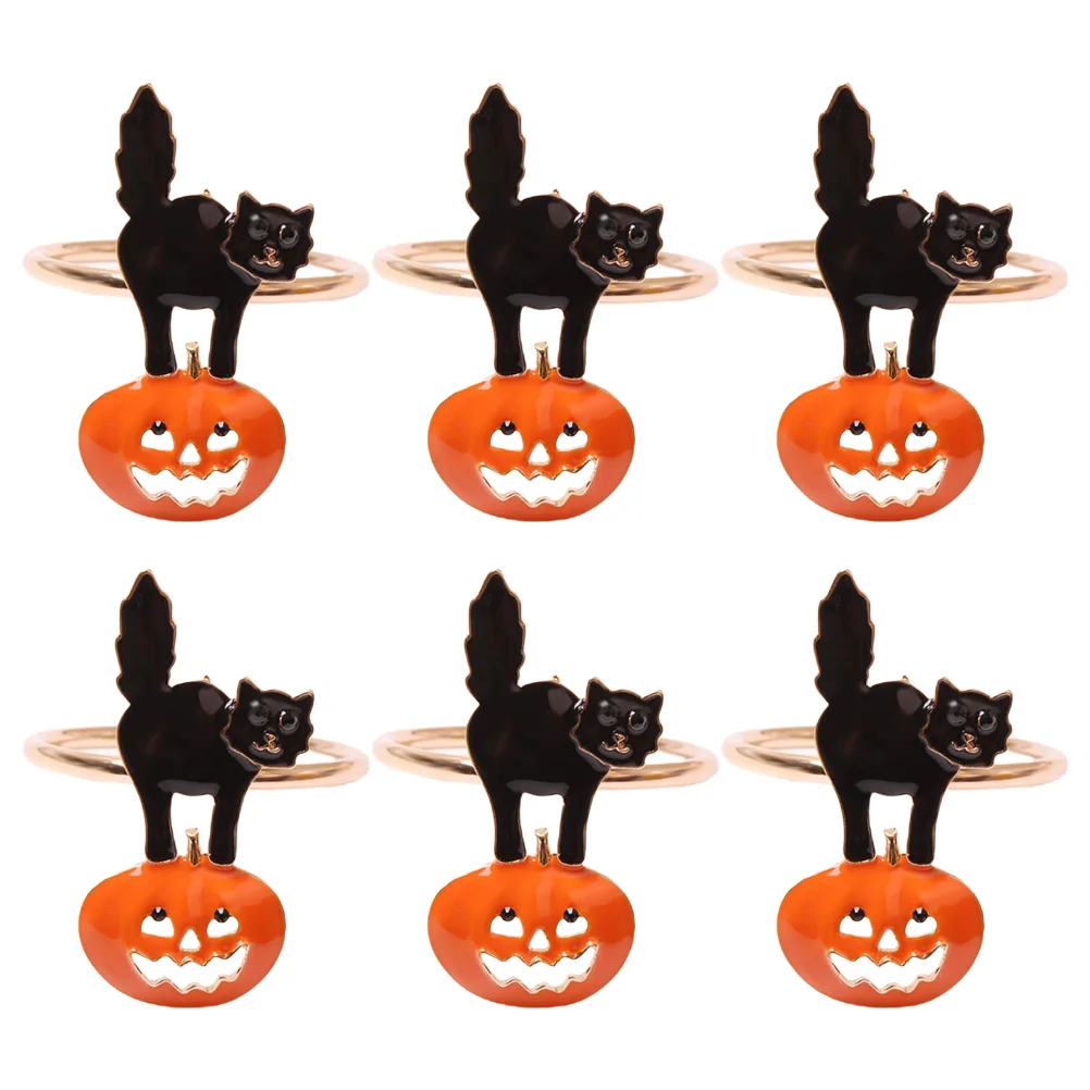 Creative Napkin Holders Buckle Halloween Design Rings Exquisite Party Favors Metal
Creative Napkin Holders Buckle Halloween Design Rings Exquisite Party Favors Metal