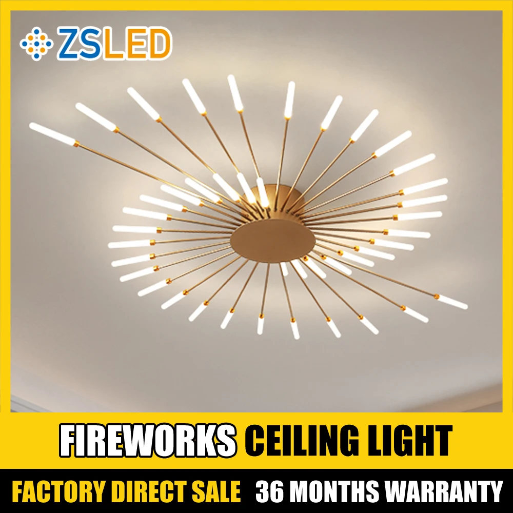 Creative Chandelier Firework Ceiling Light Indoor Decor LED Pendant Light For Dining Room Living Room Bedroom Kitchen Bar
Creative Chandelier Firework Ceiling Light Indoor Decor LED Pendant Light For Dining Room Living Room Bedroom Kitchen Bar