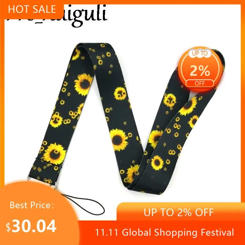 30pcs Sunflowers Neck Strap Lanyard keychain Mobile Phone ID Badge Holder Rope Key Chain Keyrings cosplay Accessories ribbons
30pcs Sunflowers Neck Strap Lanyard keychain Mobile Phone ID Badge Holder Rope Key Chain Keyrings cosplay Accessories ribbons