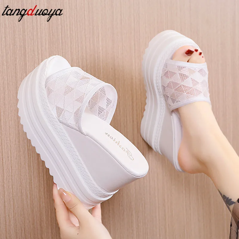 Wedge Heels Women Sandals 2022 New Platform Wedges Shoes Ladies Summer Sandals Mesh Beach Sandals High Platform Slippers
Wedge Heels Women Sandals 2022 New Platform Wedges Shoes Ladies Summer Sandals Mesh Beach Sandals High Platform Slippers
