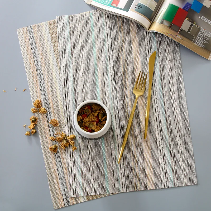 2pcs Table Placemat Tablecloth Cloth Mat Drink Coaster Cup Holder Color Stripes Linen Pattern Dining Table Decoration Kitchen
2pcs Table Placemat Tablecloth Cloth Mat Drink Coaster Cup Holder Color Stripes Linen Pattern Dining Table Decoration Kitchen