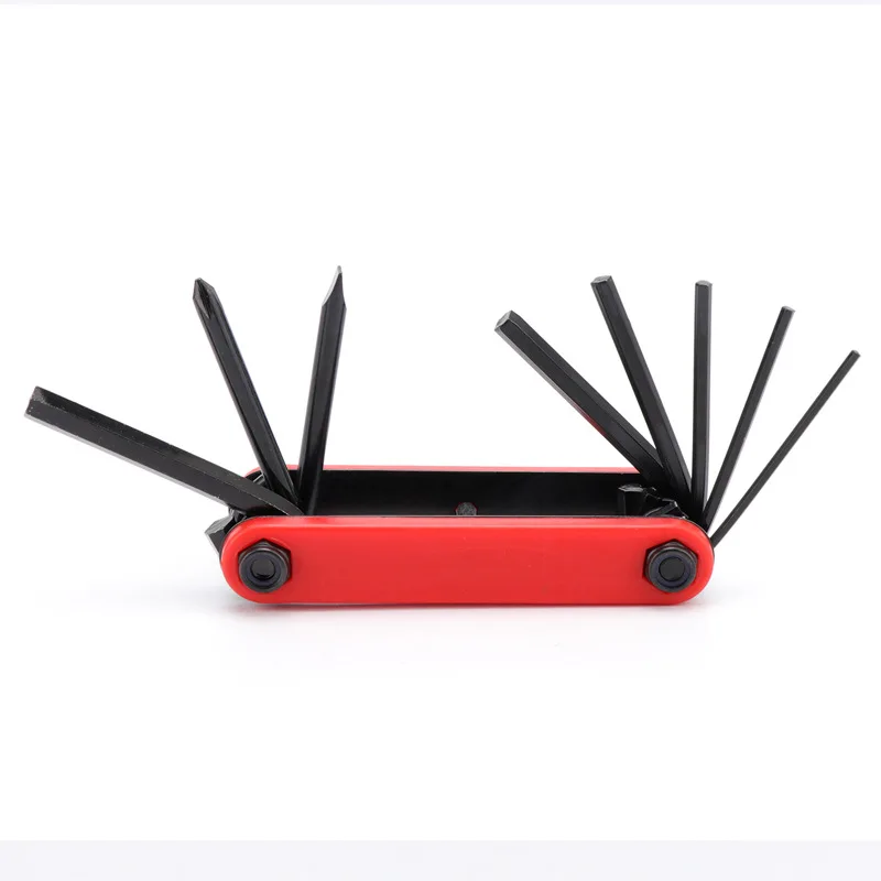 Bicycle Combination Tool 7-in-1 Multifunctional Repair Loading Folding Tool Bicycle Car Repair Tools Hexagon Socket
Bicycle Combination Tool 7-in-1 Multifunctional Repair Loading Folding Tool Bicycle Car Repair Tools Hexagon Socket