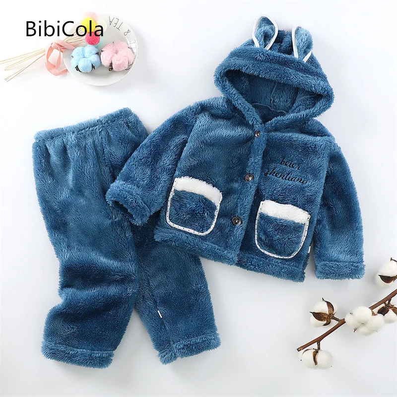 Autumn and Winter 2022 New Children's Warm Suit Boys and Girls Comfortable Two Piece Set Middle sized Children's Hooded Pajamas
Autumn and Winter 2022 New Children's Warm Suit Boys and Girls Comfortable Two Piece Set Middle sized Children's Hooded Pajamas