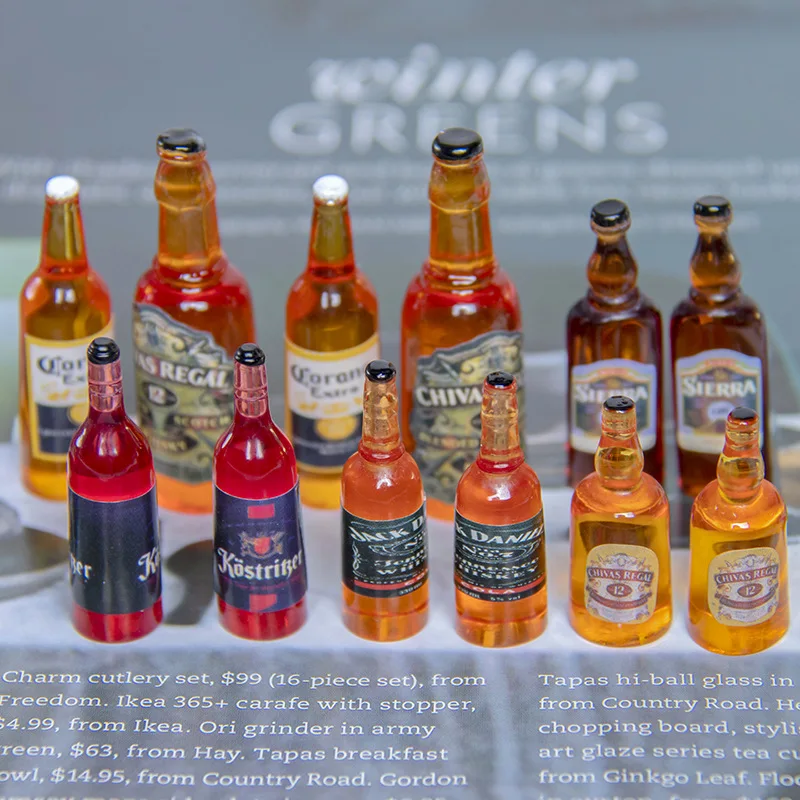 8Pcs 1/6 Scale Dollhouse Drink Miniature Food Macaron Fruit Drink Bottle for Doll house Miniture Toys
8Pcs 1/6 Scale Dollhouse Drink Miniature Food Macaron Fruit Drink Bottle for Doll house Miniture Toys