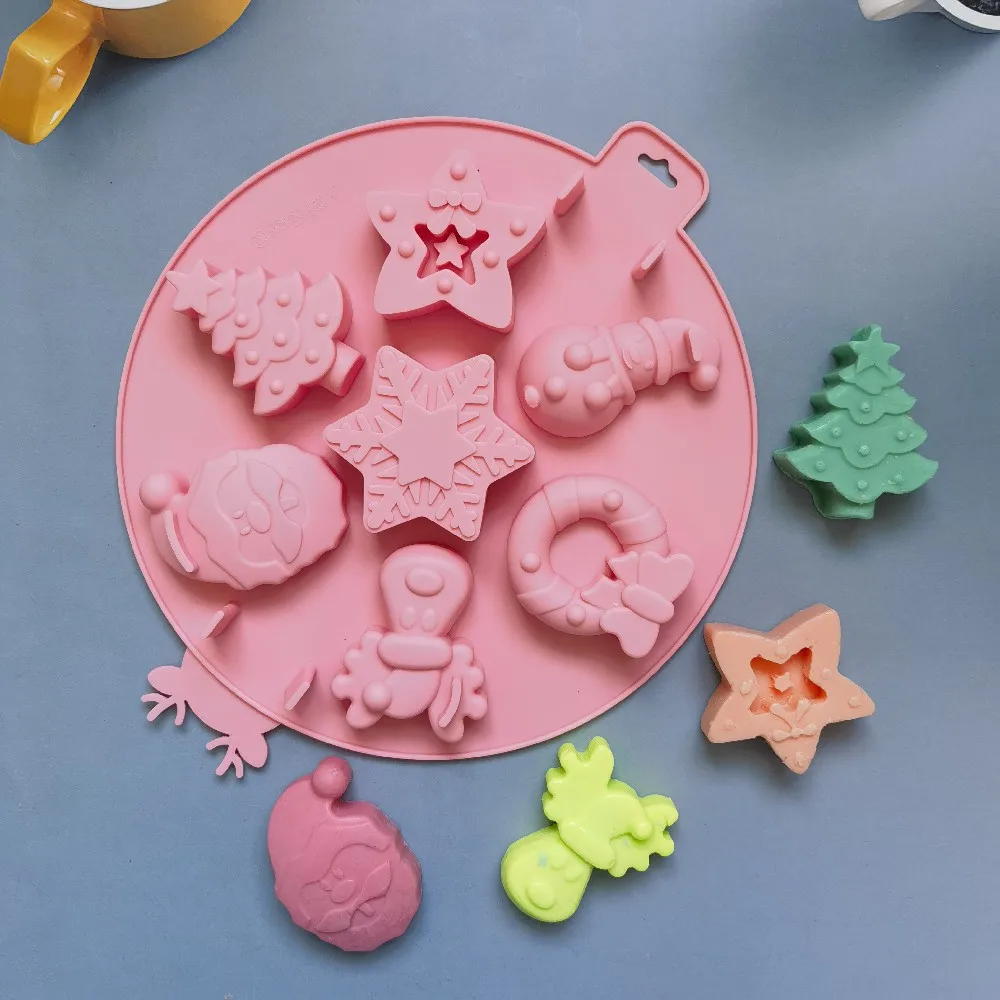 Christmas shape design Cookie Shaping Decorating Baking Trays Xmas Chocolate Mold Gingerbread Man Christmas Candy Mould
Christmas shape design Cookie Shaping Decorating Baking Trays Xmas Chocolate Mold Gingerbread Man Christmas Candy Mould