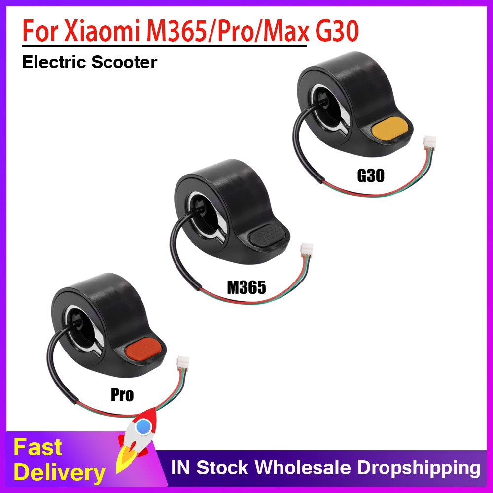 Universal Electric Scooter Throttle Assembly Scooter Finger Throttles For Xiaomi M365/Pro/ For Ninebot Max G30/G30D Accelerator
Universal Electric Scooter Throttle Assembly Scooter Finger Throttles For Xiaomi M365/Pro/ For Ninebot Max G30/G30D Accelerator