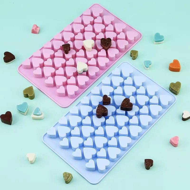 56 Grids Heart Shape Silicone Chocolate Mold Non-stick for Ice Cubes Pudding Dessert Mold Cake Decorating Tool Baking Utensils
56 Grids Heart Shape Silicone Chocolate Mold Non-stick for Ice Cubes Pudding Dessert Mold Cake Decorating Tool Baking Utensils