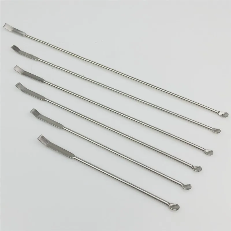 10pcs/lot Stainless Steel Microscale Spoon and Scraper Double-head Use for Experiment
10pcs/lot Stainless Steel Microscale Spoon and Scraper Double-head Use for Experiment