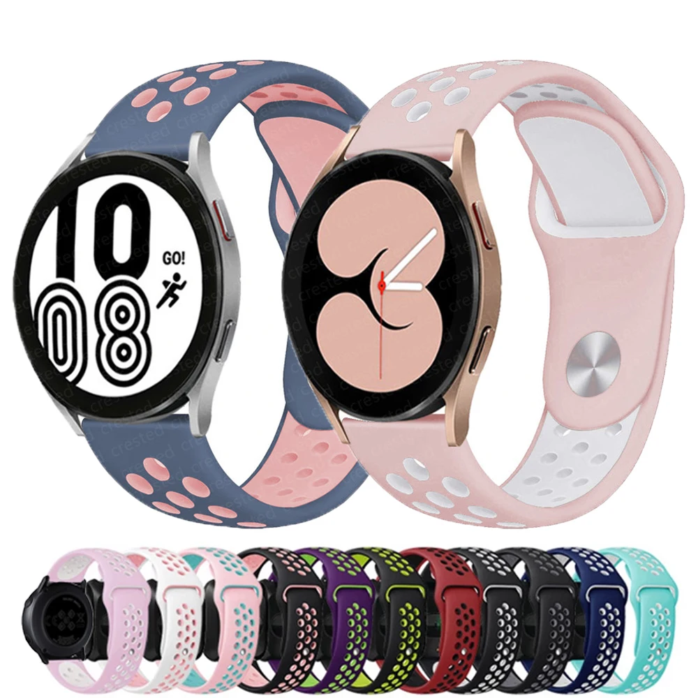 20mm 22mm Strap For Samsung Galaxy Watch 4 44mm 40mm/3/active 2 Gear S3 Silicone correa Bracelet HUAWEI watch GT 2 2e pro band
20mm 22mm Strap For Samsung Galaxy Watch 4 44mm 40mm/3/active 2 Gear S3 Silicone correa Bracelet HUAWEI watch GT 2 2e pro band