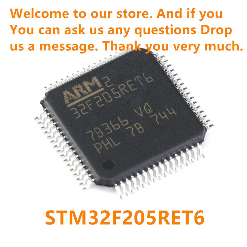 Оригинальный аутентичный микроконтроллер STM32F205RET6 LQFP-64 ARM Cortex-M3 32-бит MCU
Оригинальный аутентичный микроконтроллер STM32F205RET6 LQFP-64 ARM Cortex-M3 32-бит MCU