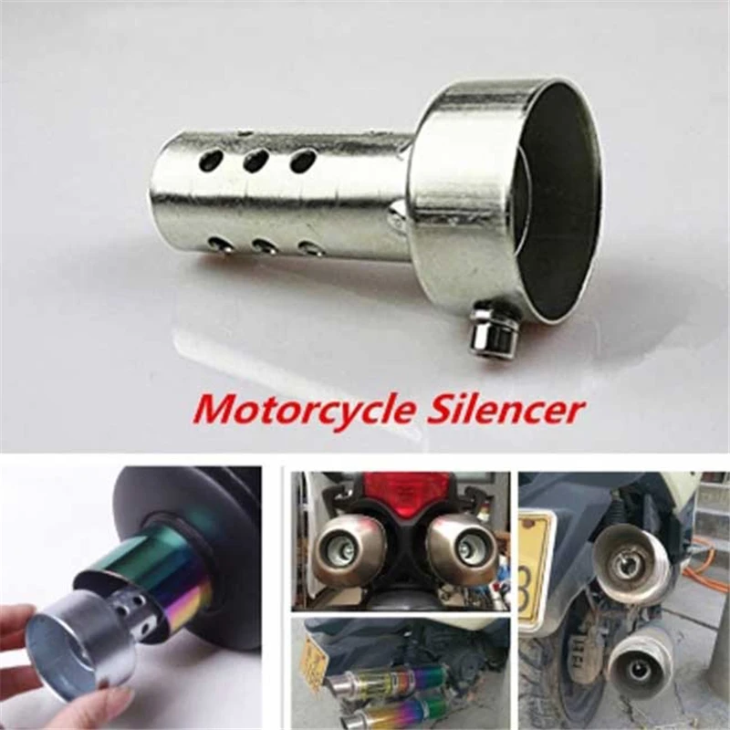Motorcycle Silencer Noise Sound Eliminator Exhaust Pipe Adjustable Muffler Silencer 35mm/42mm/45mm/48mm/60mm
Motorcycle Silencer Noise Sound Eliminator Exhaust Pipe Adjustable Muffler Silencer 35mm/42mm/45mm/48mm/60mm