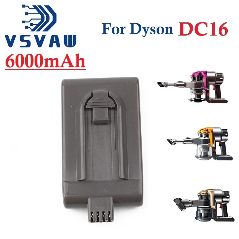 6000mah Battery For Dyson DC16 Vacuum Cleaner Replacement Battery For Dyson DC16 Animal DC12 DC-16 12097 BP01 912433-01 L50
6000mah Battery For Dyson DC16 Vacuum Cleaner Replacement Battery For Dyson DC16 Animal DC12 DC-16 12097 BP01 912433-01 L50