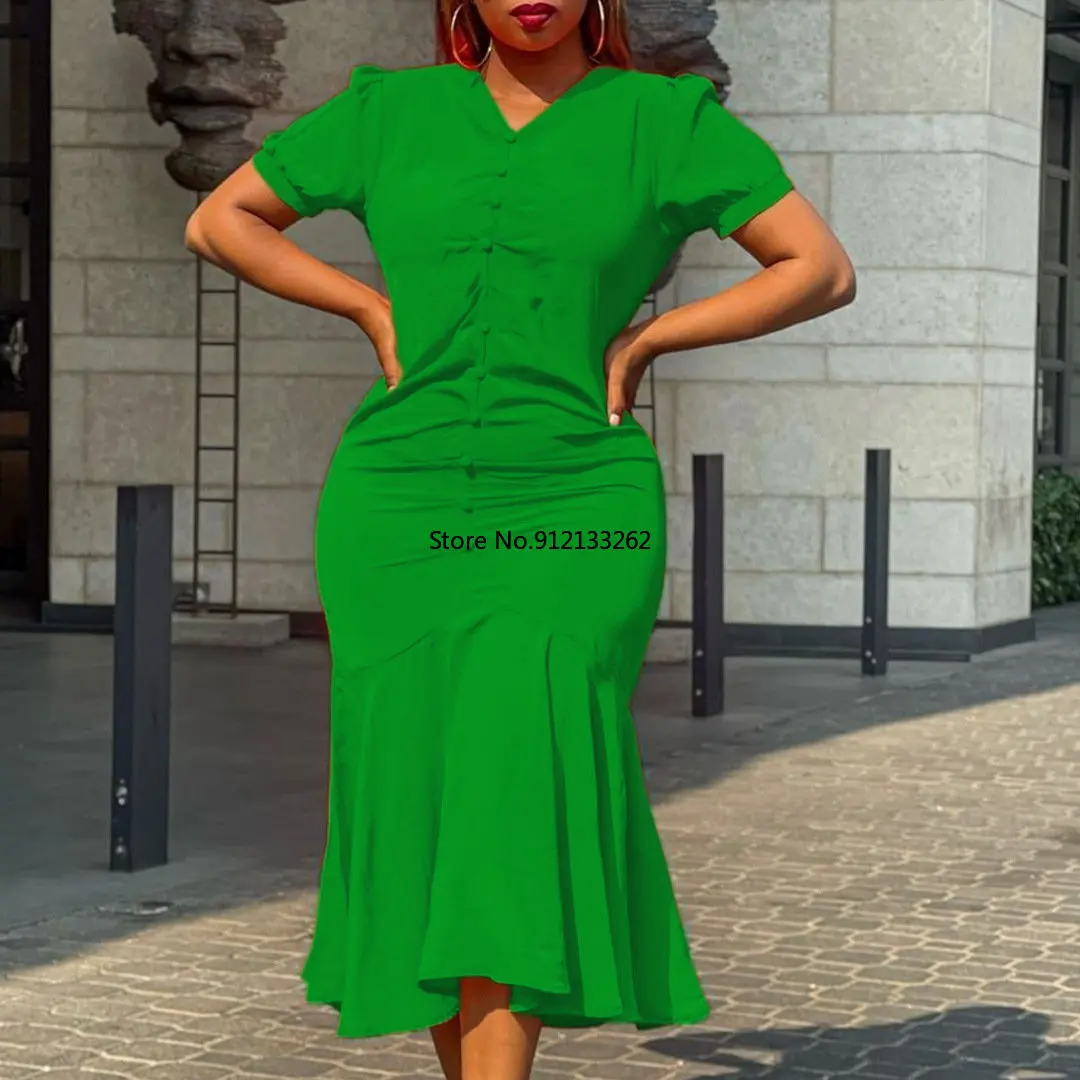 Elegant African Dresses For Women 2023 Spring Summer Dashiki Short Sleeve Dress Ladies Traditional African Clothing Fairy Dreaes
Elegant African Dresses For Women 2023 Spring Summer Dashiki Short Sleeve Dress Ladies Traditional African Clothing Fairy Dreaes