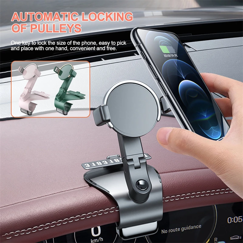 Car Phone Holder 1200 Degree Rotatable with number plate Mobile Stand Smartphone GPS Support For iPhone 13 12Pro Max Samsung
Car Phone Holder 1200 Degree Rotatable with number plate Mobile Stand Smartphone GPS Support For iPhone 13 12Pro Max Samsung
