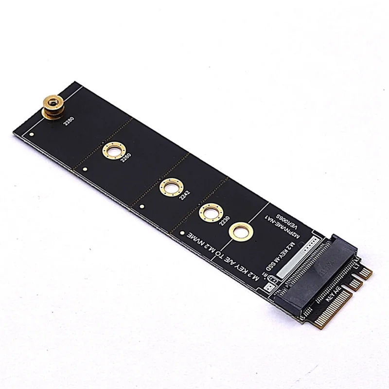 M.2 A+E KEY Slot To M.2 NVME Adapter Card NGFF To KEY-M Expansion Card NVMe PCI Express SSD Port Expansion Adapter
M.2 A+E KEY Slot To M.2 NVME Adapter Card NGFF To KEY-M Expansion Card NVMe PCI Express SSD Port Expansion Adapter