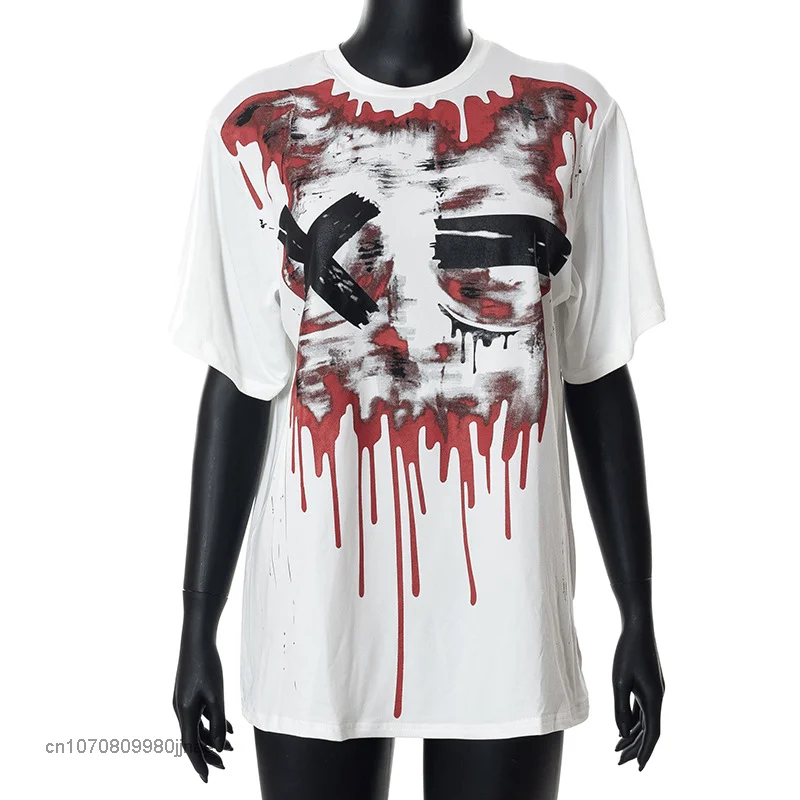 Summer 2022 Fashion Female T Shirt Black Casual Print Europe And America Style Women Clothing Girl Oversize Streetwear Hip Hop
Summer 2022 Fashion Female T Shirt Black Casual Print Europe And America Style Women Clothing Girl Oversize Streetwear Hip Hop
