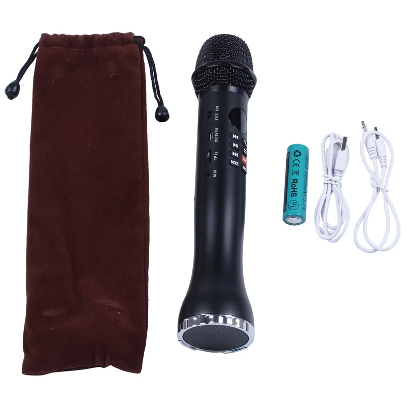 Professional Musical Microphone Wireless Speaker Portable Bluetooth Microphone For Phone Iphone Handheld Condenser Mic
Professional Musical Microphone Wireless Speaker Portable Bluetooth Microphone For Phone Iphone Handheld Condenser Mic
