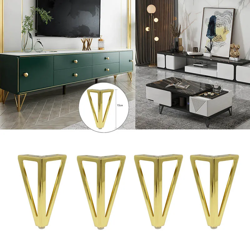 4pcs Height 15cm Legs for Furniture Metal Thickened Iron Sofa TV Cabinet Feet Bathroom Cabinet Bed Coffee Table Replacement Legs
4pcs Height 15cm Legs for Furniture Metal Thickened Iron Sofa TV Cabinet Feet Bathroom Cabinet Bed Coffee Table Replacement Legs
