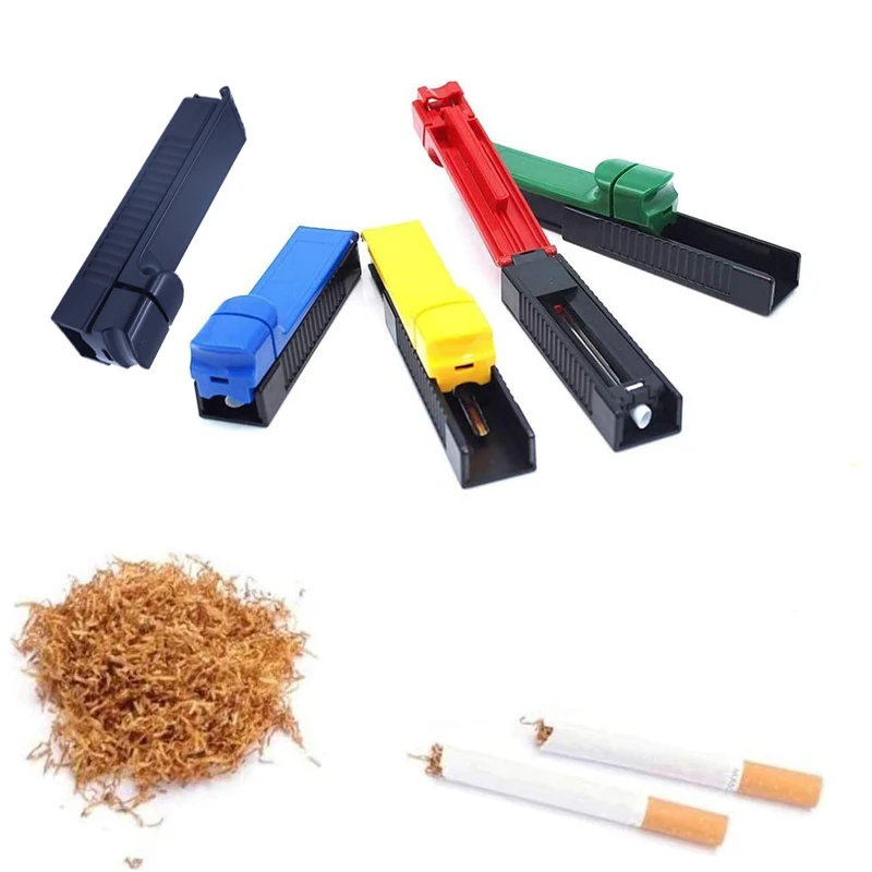 Single Tube Cigarette Filling Roller Maker Manual Cigarette Tobacco Rolling Machine Smoke Injector Smoking Useful Gadgets
Single Tube Cigarette Filling Roller Maker Manual Cigarette Tobacco Rolling Machine Smoke Injector Smoking Useful Gadgets