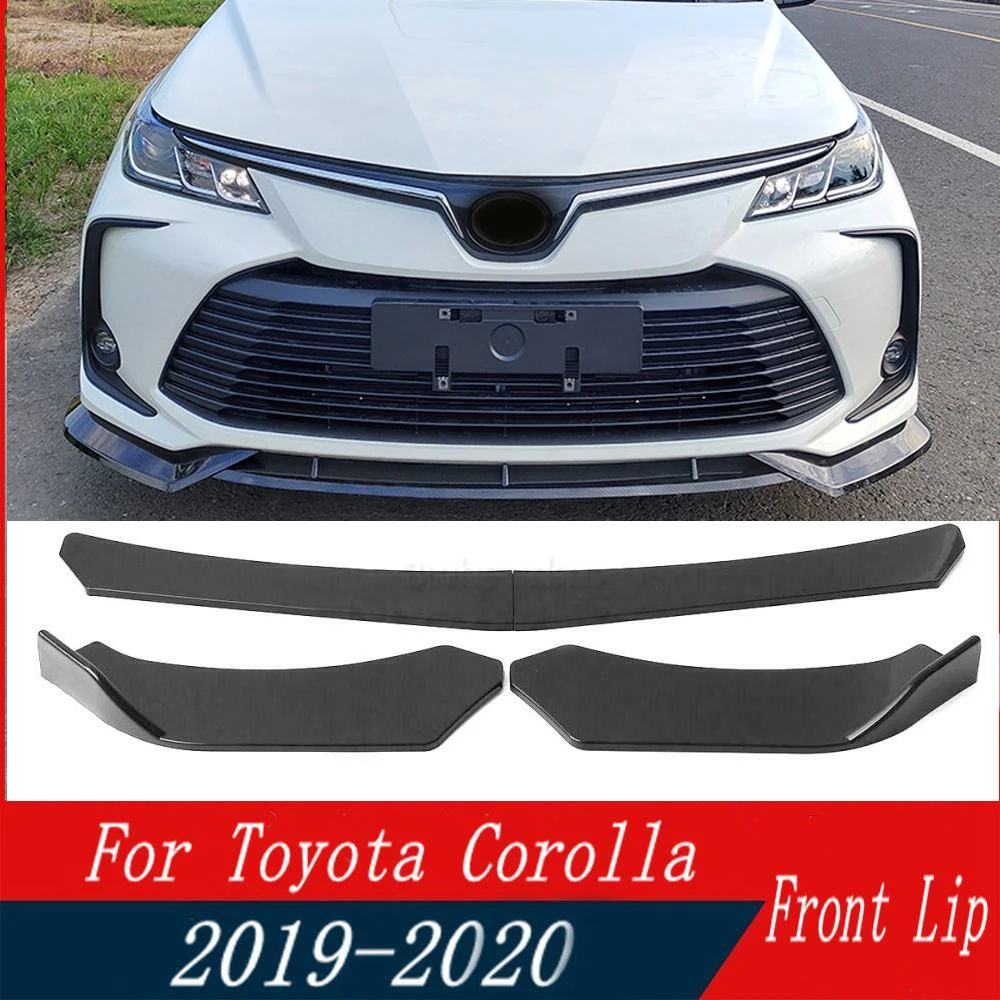 Car Accessories Front Bumper Lip Spoiler Splitter Diffuser Detachable Body Kit Cover Guard For Toyota Corolla 2019 2020
Car Accessories Front Bumper Lip Spoiler Splitter Diffuser Detachable Body Kit Cover Guard For Toyota Corolla 2019 2020
