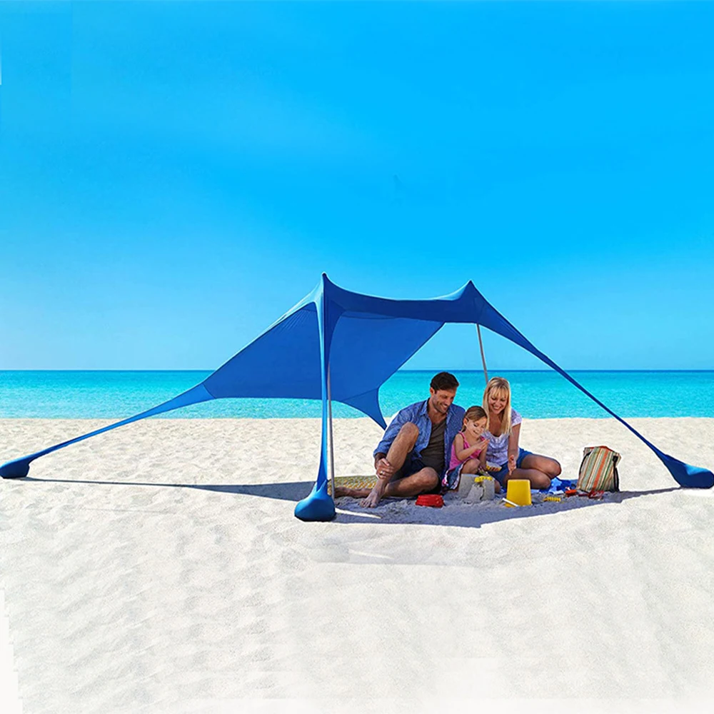 Newbility wholesale New Sun Shade Beach Tent With Sand Anchor
Newbility wholesale New Sun Shade Beach Tent With Sand Anchor