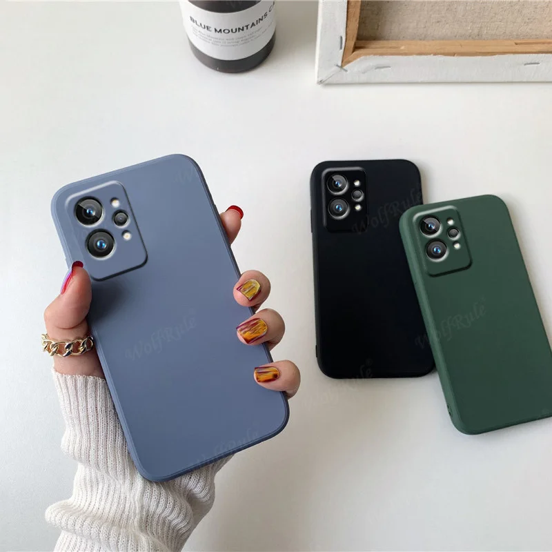 Чехол для Realme GT 2 Pro бампер противоударный мягкий чехол из ТПУ OPPO GT2 8 9i 8i чехлы |