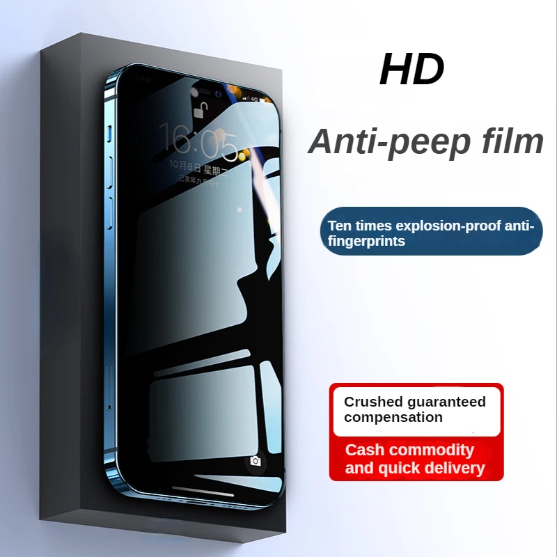 Magtim Anti-Spy Screen Protector for IPhone 13 12 11 Pro Max Tempered Glass for IPhone XS MAX XR 7 8 PLUS 6S 13mini Private Film
Magtim Anti-Spy Screen Protector for IPhone 13 12 11 Pro Max Tempered Glass for IPhone XS MAX XR 7 8 PLUS 6S 13mini Private Film