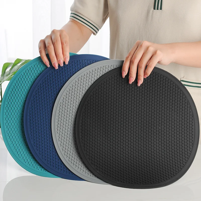 Large Round Heat Resistant Silicone Mat Honeycomb Non-slip Pot Holder Table Placemat Drink Cup Coasters Multifunctional Mat
Large Round Heat Resistant Silicone Mat Honeycomb Non-slip Pot Holder Table Placemat Drink Cup Coasters Multifunctional Mat