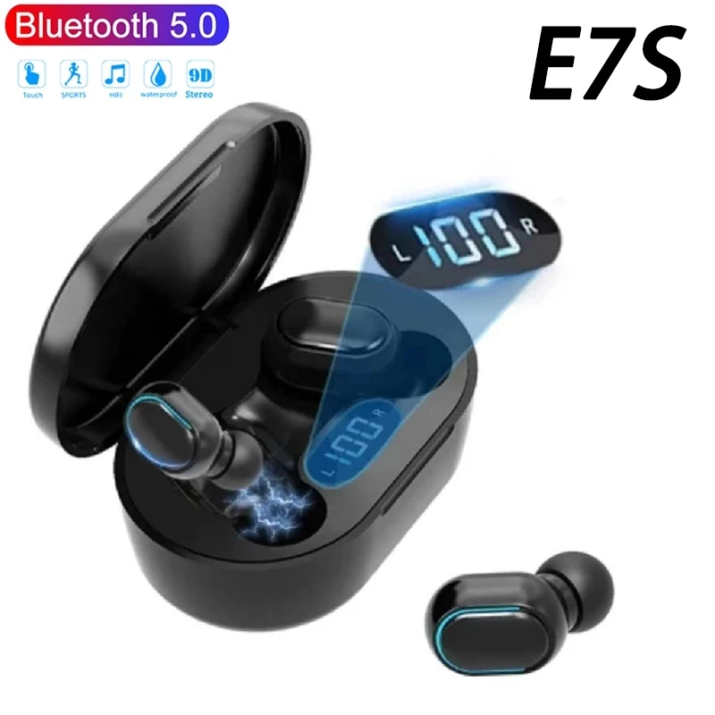 NEW TWS Wireless Bluetooth Earphones E7S Quality Sound HiFi Music Headphone Noise Cancelling Headsets With Mic for Xiaomi Redmi
NEW TWS Wireless Bluetooth Earphones E7S Quality Sound HiFi Music Headphone Noise Cancelling Headsets With Mic for Xiaomi Redmi