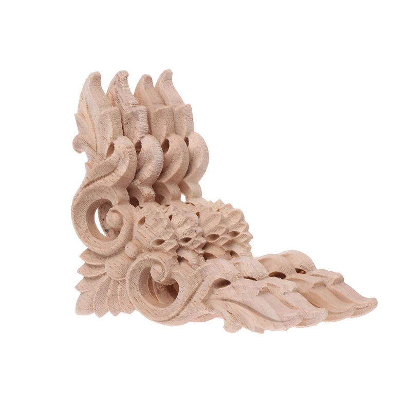HXBB 4pcs/set Wood Carved Corner Flower Onlay Applique Unpainted Frame Cupboard Cabinet Decal For Home Furniture Decor 8x8cm
HXBB 4pcs/set Wood Carved Corner Flower Onlay Applique Unpainted Frame Cupboard Cabinet Decal For Home Furniture Decor 8x8cm